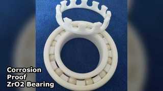 Керамический подшипник ЗрО2 35кс72кс17мм устойчивый к коррозии