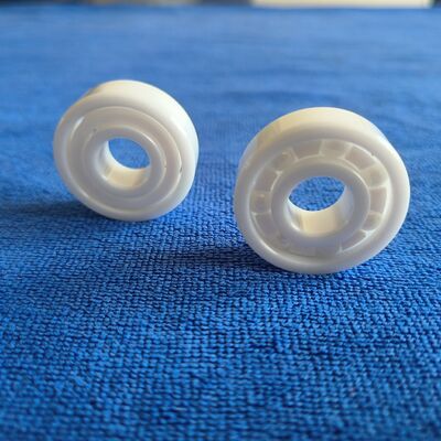 6201 Full Zirconia Ceramic Bearing with PTFE Cage 12mm Inner Diameter 32mm Outer Diameter 10mm Width