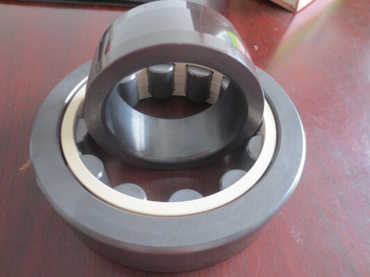 Ceramic Cylindrical Roller Bearings Single Row with Si3N4 Material and PEEK Cage for High Temperature Resistance